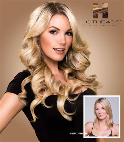 Volume, Length & Color Effects with Hotheads Hair Extensions | Hair