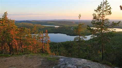 Kuva Konttainen Kuusamo Maisema Vaaran Päältä Visual Finland