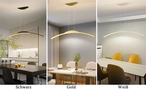 WERSVG Dimmable LED Pendant Lamp Modern Dining Table Pendant Light With