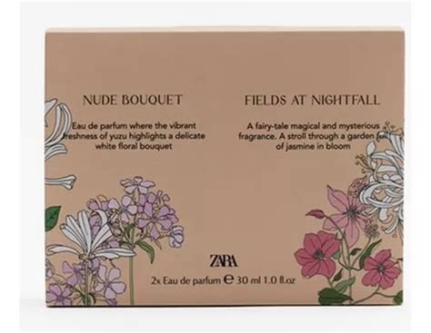 Perfumes Zara Set Nude Bouquet Fields At Nightfall Ml Env O Gratis