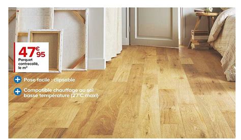 Promo Parquet Contrecollé chez Castorama iCatalogue fr