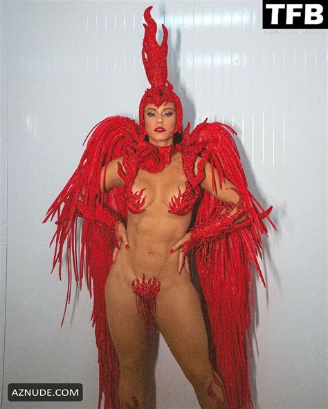 Paolla Oliveira Sexy Seen Half Naked Showing Off Her Hot Body In A Revealing Dress At The