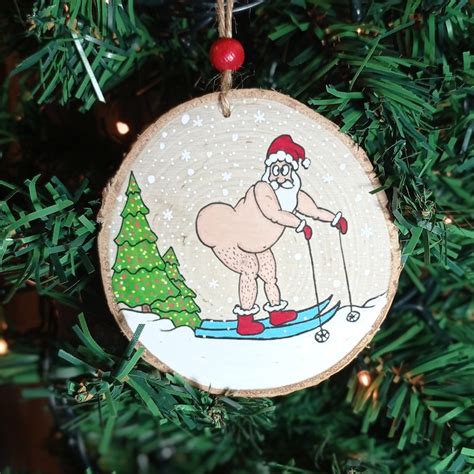 Naked Santa Etsy