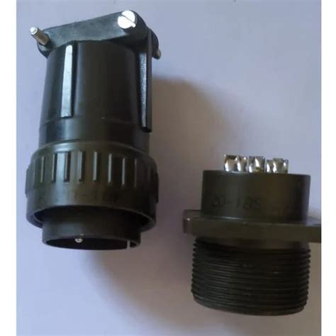 10 Pin MS Circular Connector at Rs 650/piece | Cylindrical Connectors ...