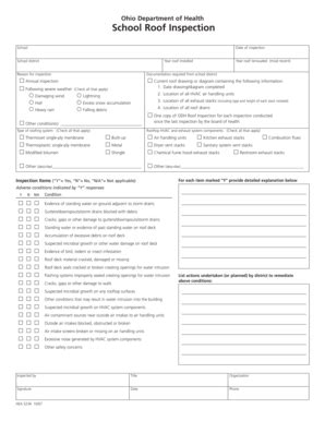 Roof Inspection Form Fill Online Printable Fillable Blank PdfFiller