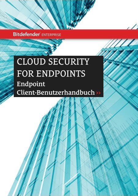 Bitdefender Cloud Security Endpoints User Guide