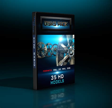 3D Disks Pack - TurboSquid 1610223