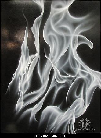 аэрография чёрный дым - Поиск в Google | Airbrush art, Smoke painting ...