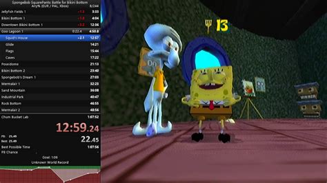 SpongeBob SquarePants Battle For Bikini Bottom Any Speedrun In 1 06 28 YouTube