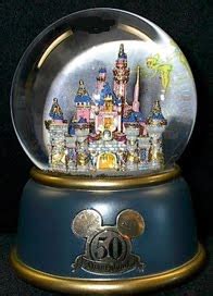 Disney Snowglobes Collectors Guide: 50th Anniversary Disneyland castle ...