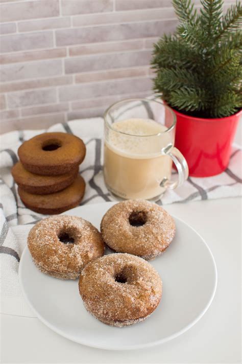 Homemade Gingerbread Donuts Easy Baked Donuts