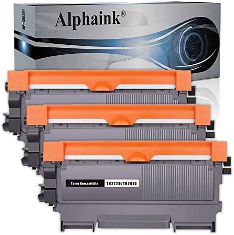 Alphaink 3 Toner Compatibili Sostituzione Per Brother TN2220 TN2010 TN