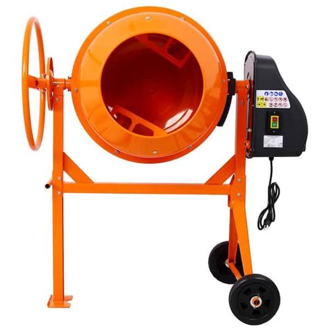 Tatayosi Cement Mixer 5 Cu Ft Electric Concrete Mixer Machine