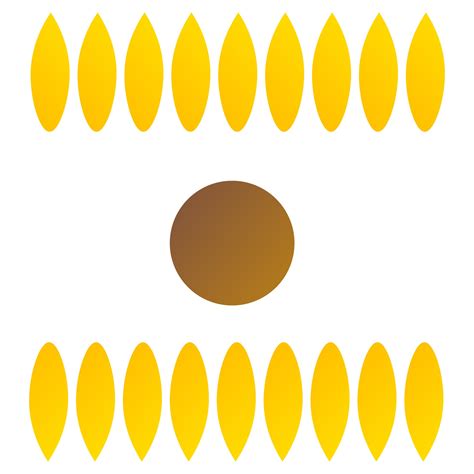 sunflower craft cut out 2