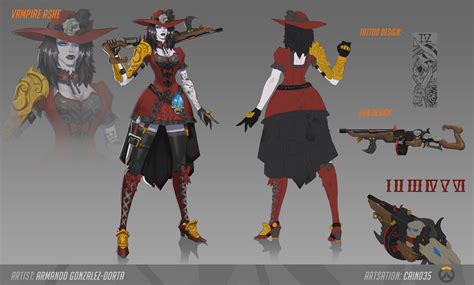 Original Ashe Overwatch skin is perfect for Halloween | Dexerto.com