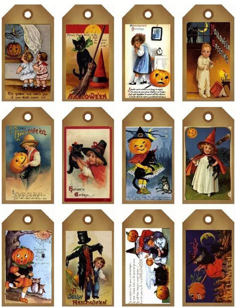 Vintage Halloween Printables