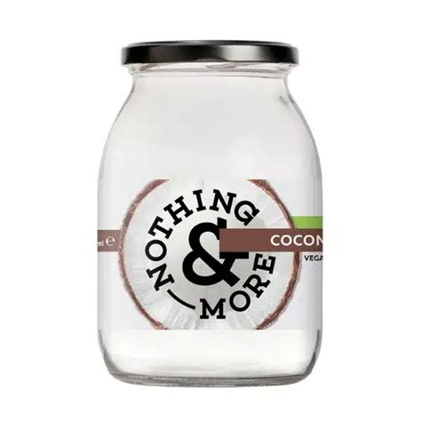 КОКОСОВО МАСЛО БЕЗ АРОМАТ 1 Л NOTHING MORE | Магазин Натурал