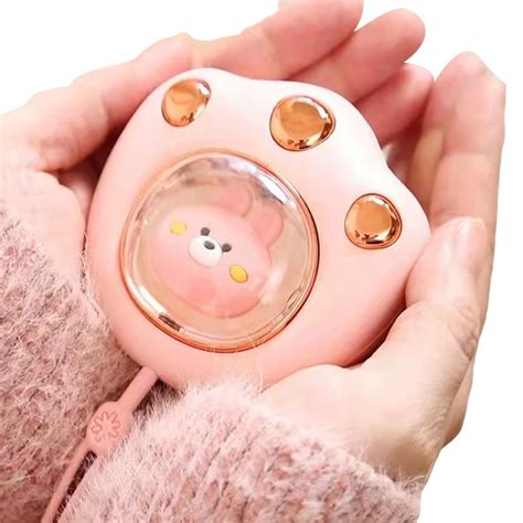 Usb Hand Warmers Rechargeable Cute Cat Claw Shape Electric Hand Warmer Hot Hands Hand Warmers
