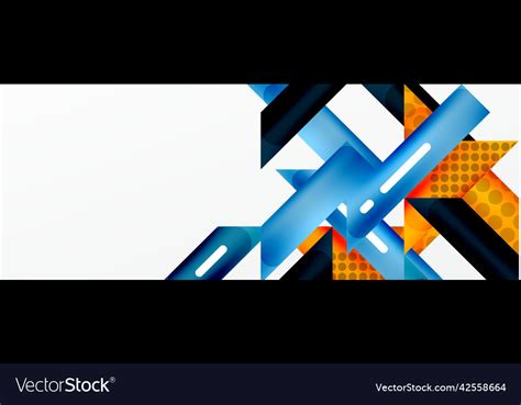 Background Color Abstract Overlapping Stripes Vector Image