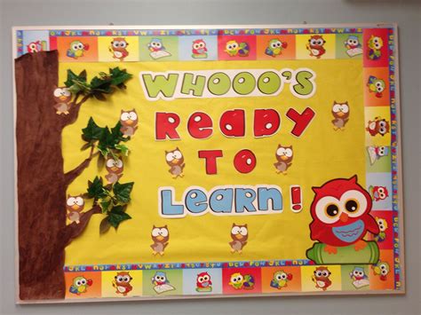 Cute Owl Bulletin Board Idea Owl Theme Classroom Back To School Bulletin Boards Owl Classroom