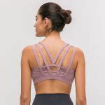 Naked Feel Push Up Fitness Sports Bras Power Day Sale