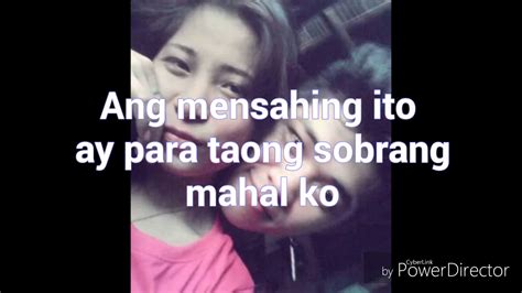 Babe Mahal Na Mahal Kita Sana Maramdaman At Makita Mo Yun Youtube