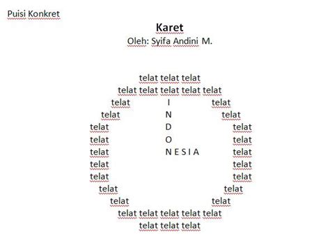 Contoh Puisi Kontemporer Dan Maknanya Dunia Sosial Riset