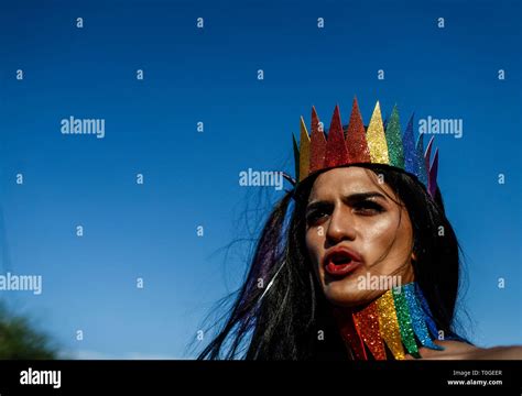 Marcha Por El Orgullo Gay Manifestaci N Por Igualdad Y Respeto A Comunidad Lgb L Sbico Gay