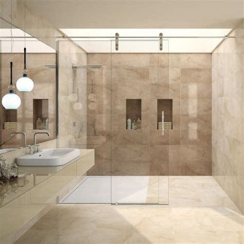 Cream Modern Bathroom Ideas