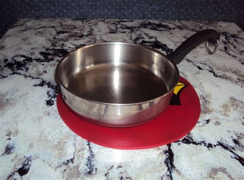 Red Nonslip Cardinal Silicone Table Placemat Kitchen Hot Pad Table Trivet Kitchen Countertop