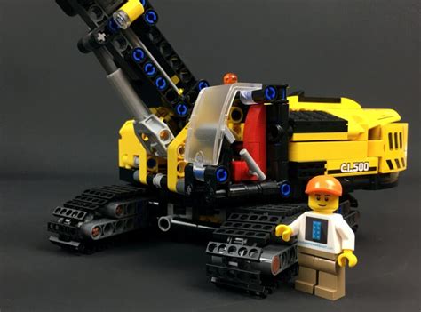 LEGO Technic 42121 Hydraulikbagger im Review - zusammengebaut