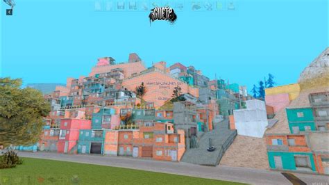 Favela Estilo FiveM Para MTA Morro Do GW YouTube