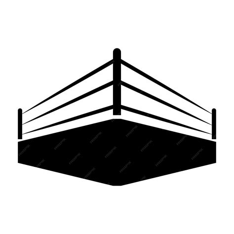 Premium Vector Boxing Ring Icon Vector