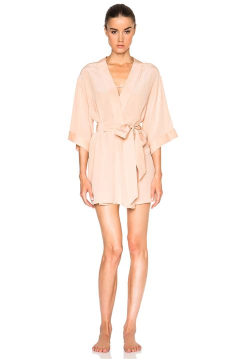 Kiki De Montparnasse Perfect Robe In Nude FWRD Kiki De Montparnasse
