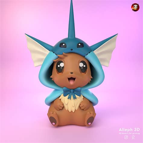 Stl File Eevee Style Pack 🐉 ・3d Print Design To Download・cults