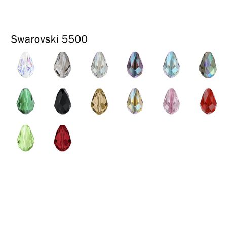 Swarovski 5500 Pear Bead 9x6mm 12x8mm Drop Beads Crystal Etsy