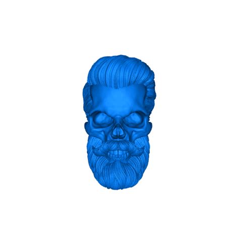 Beard Skull Collection Nº1 3d Models Download Creality Cloud