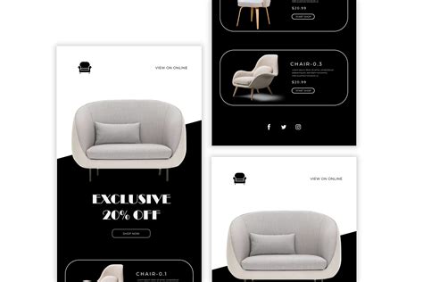 Responsive Email Template Design on Behance