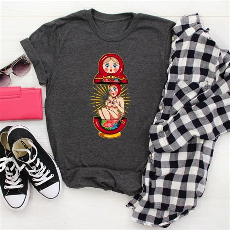 Funny Nude Russian Matryoshka Doll Russia Souvenir Gift Soviet Union Traditional Cyrillic Ussr