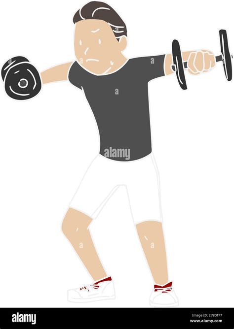 Exercise Muscle Training Men Raising Side Stock Vector Image And Art