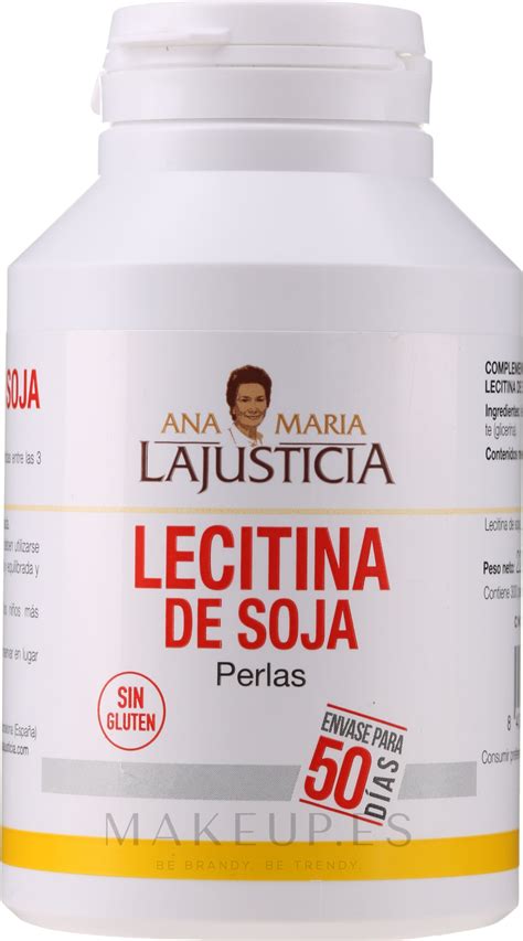 Ana Maria Lajusticia Complemento Alimenticio Lecitina De Soja Makeup Es