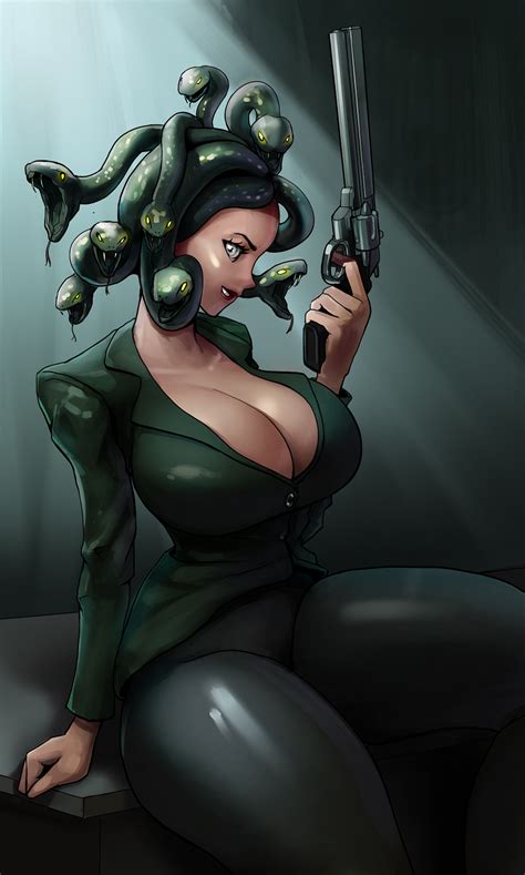 Gorgon Girl By GadTheGod Hentai Foundry
