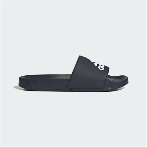 Adidas Adilette Shower Slides Blue Adidas Uae