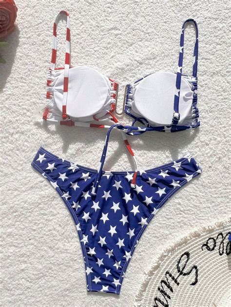 Spaghetti Strap Sexy Regular Fit All Season Women Bikini Set And High Cut Bottom Bikini Swimming