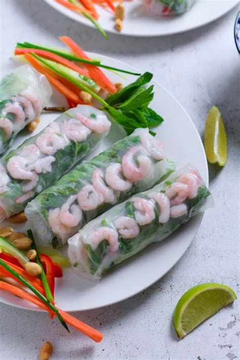 How To Make Vietnamese Prawn Spring Rolls Days Of Jay