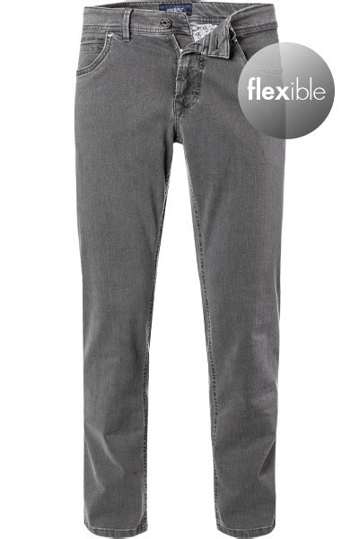 GARDEUR, Jeans, grau