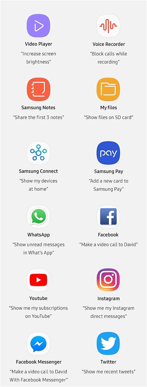 Samsung Bixby Compatible Apps & Bixby Labs | Samsung US