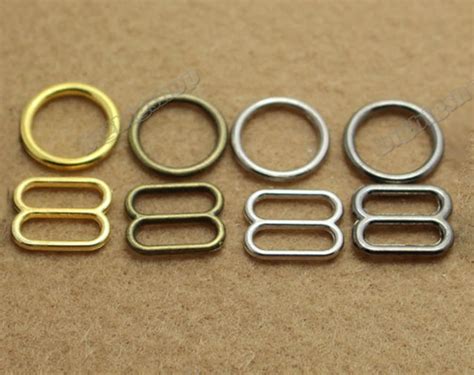 Lots Set Metal Bra Lingerie Adjustment Strap Slides And Etsy