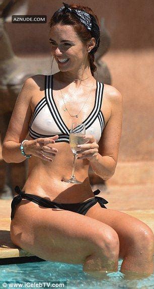 Jennifer Metcalfe Smoking Shisha In A Bikini In Marrakech Aznude