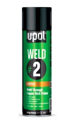 U-POL ГРУНТ СПРЕЙ ПРОВАРИВАЕМЫЙ С МЕДЬЮ WELD2